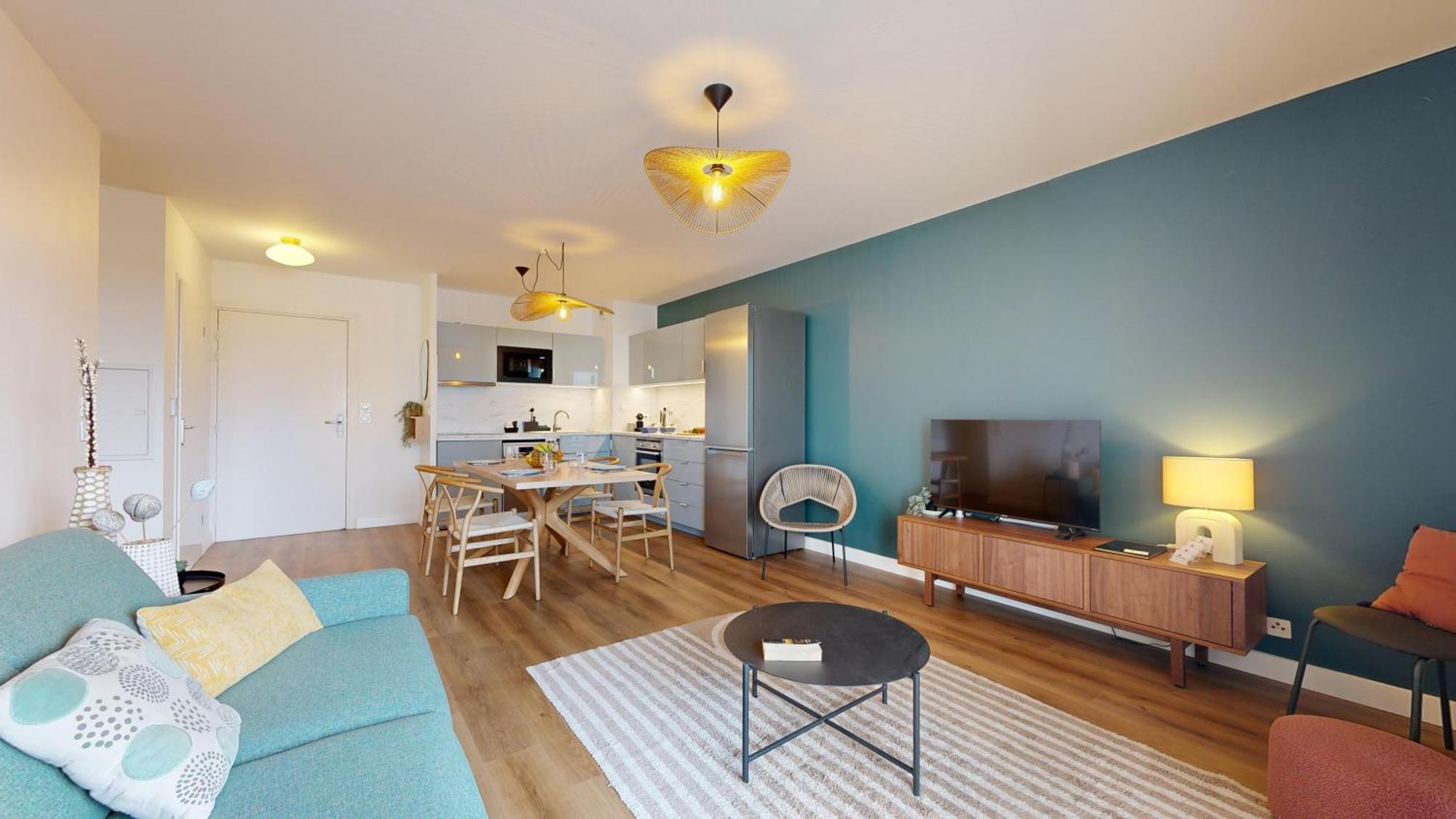 Apartment Expat Renting - Le Petit Mosaique - Patte D'oie - Wifi Toulouse