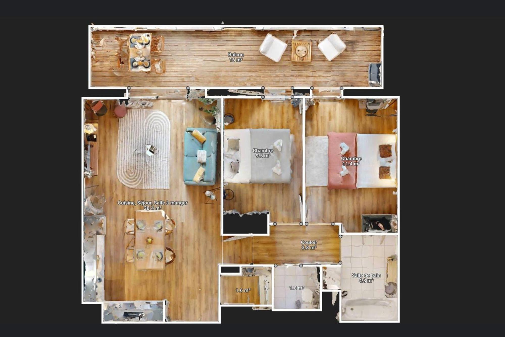 Expat Renting - Le Petit Mosaique - Patte D'oie - Wifi Toulouse